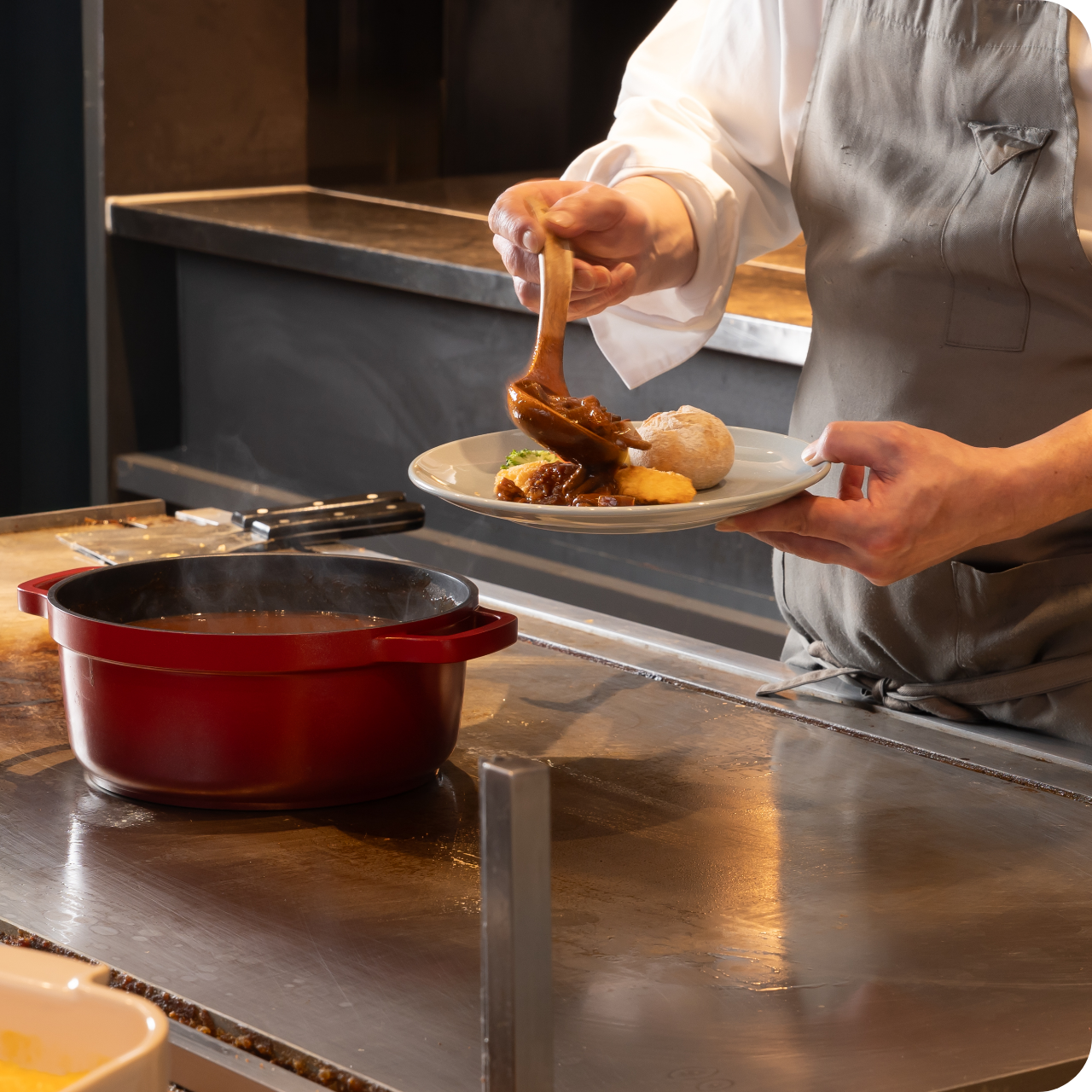 Miso demi-glace Stew