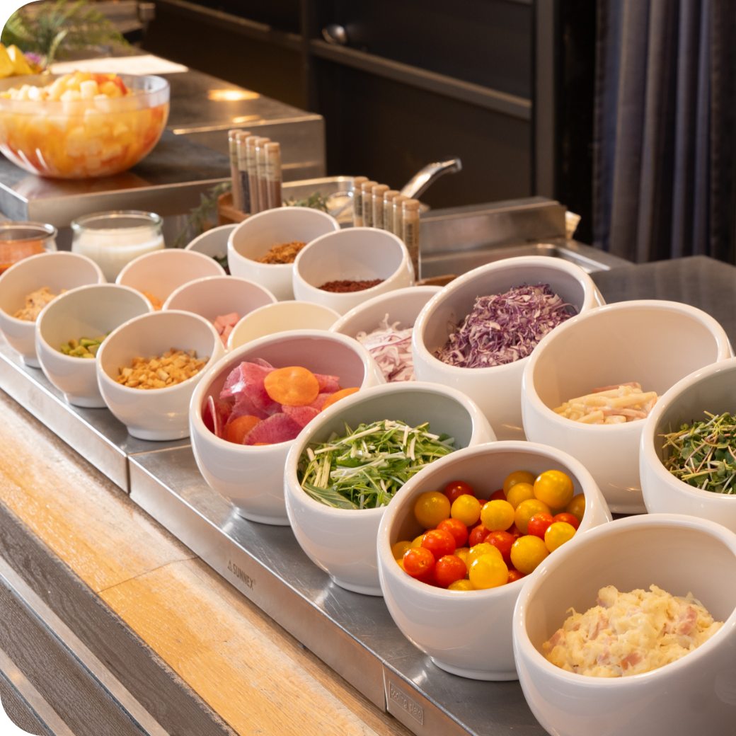 Recharge with fruits and vegetables